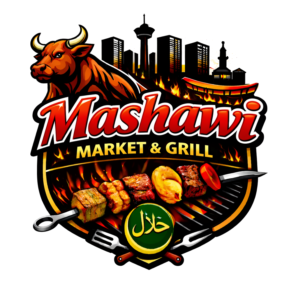 Mashawi Halal Market and Grill logo